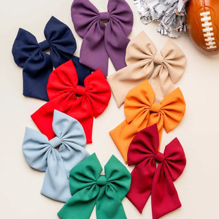 Classic Hair Bow - Elle J. Boutique - The Darling Effect