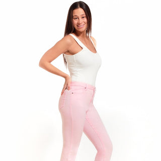 1822 Cuffed Jean-Blush - Elle J. Boutique - 1822