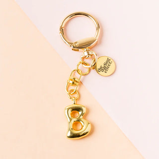 Bubble Letter Keychain/Bag Charm