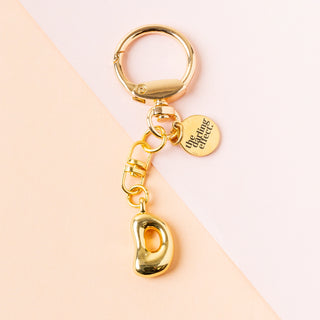 Bubble Letter Keychain/Bag Charm