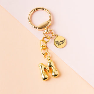 Bubble Letter Keychain/Bag Charm