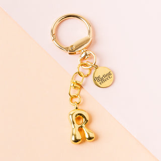 Bubble Letter Keychain/Bag Charm