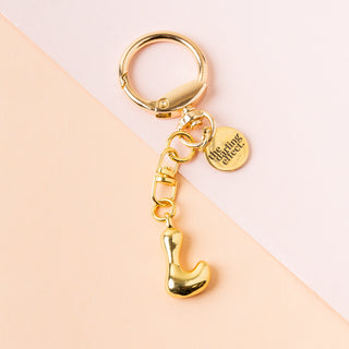 Bubble Letter Keychain/Bag Charm