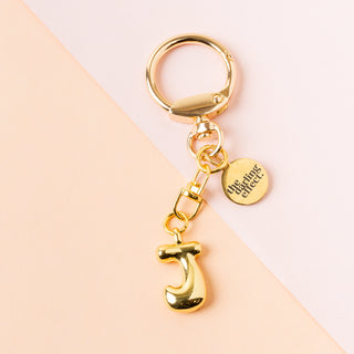 Bubble Letter Keychain/Bag Charm