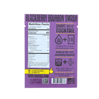 Single Serve Drink Mix-Blackberry Bourbon Smash