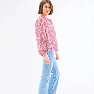 Brianna Top Daydreaming Pink - Elle J. Boutique - MARY SQUARE