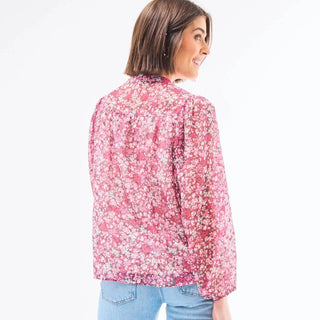 Brianna Top Daydreaming Pink - Elle J. Boutique - MARY SQUARE