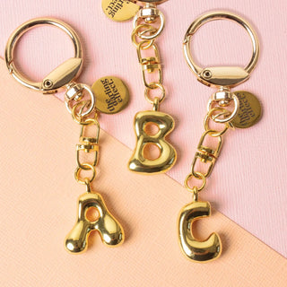 Bubble Letter Keychain/Bag Charm - Elle J. Boutique - The Darling Effect