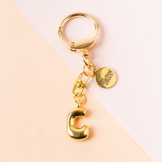 Bubble Letter Keychain/Bag Charm - Elle J. Boutique - The Darling Effect