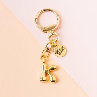 Bubble Letter Keychain/Bag Charm