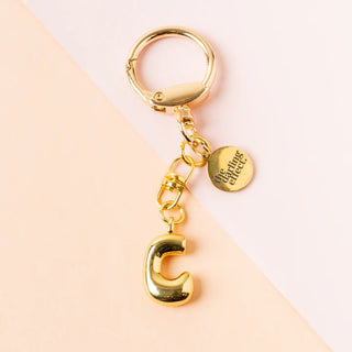 Bubble Letter Keychain/Bag Charm