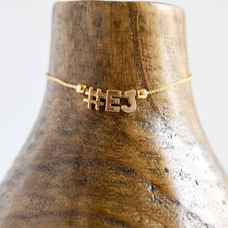 Luxe Letter Charms - Elle J. Boutique - Elle J. Boutique