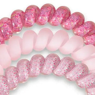 Made Me Blush Large Spiral Hair Coils/Hair Ties