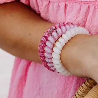 Made Me Blush Large Spiral Hair Coils/Hair Ties