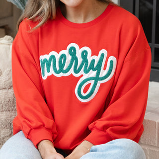 Millie Merry Sweatshirt - Elle J. Boutique - Mary Square