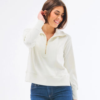 Ophelia Top Ivory - Elle J. Boutique - MARY SQUARE