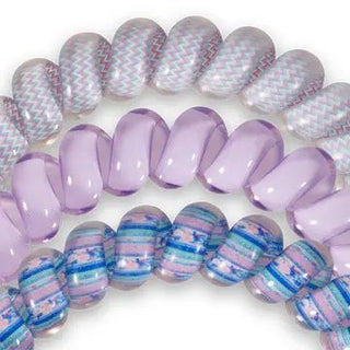 Orchid Oasis Large Spiral Hair Coils/Hair Ties