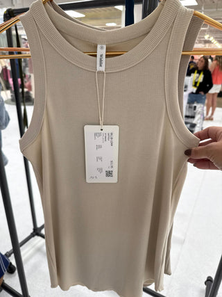 Ribbed Sleeveless Top Shell - Elle J. Boutique - WISHLIST