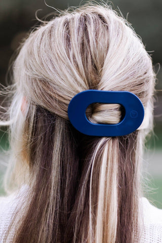 Round Flat Hair Clip | Med. | Midnight Rain - Elle J. Boutique - TELETIES