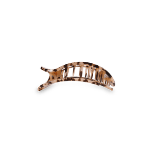 Round Flat Hair Clip | Small | Blonde Tortoise - Elle J. Boutique - TELETIES