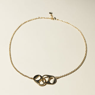 Soda Tab Necklace - Elle J. Boutique - Nickel & Suede