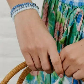 Spring Showers Large Spiral Hair Coils/Hair Ties