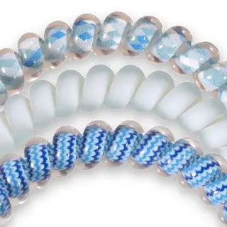 Spring Showers Small Spiral Hair Coils/Hair Ties