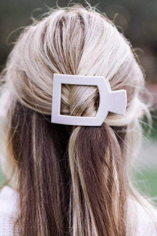 Square Flat Hair Clip | Med. | Toasted - Elle J. Boutique - TELETIES