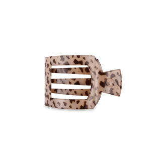 Square Flat Hair Clip | Small | Blonde Tortoise - Elle J. Boutique - TELETIES
