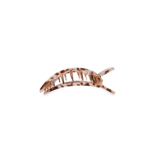 Square Flat Hair Clip | Small | Blonde Tortoise - Elle J. Boutique - TELETIES